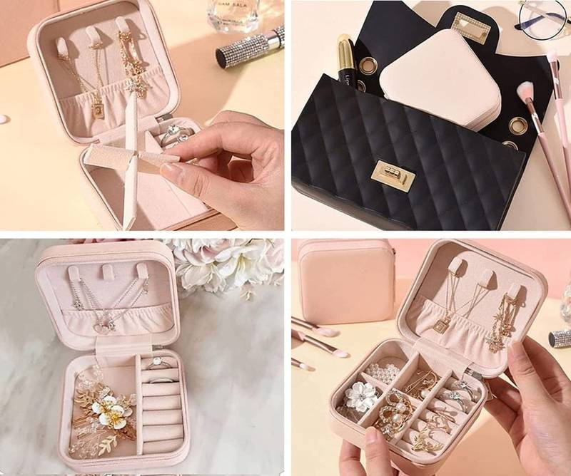 PU Mini Organiser Jewellery Box