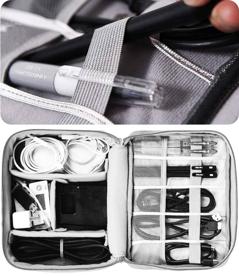 Electronics Gadget Accessories Organizer Travelling Bag