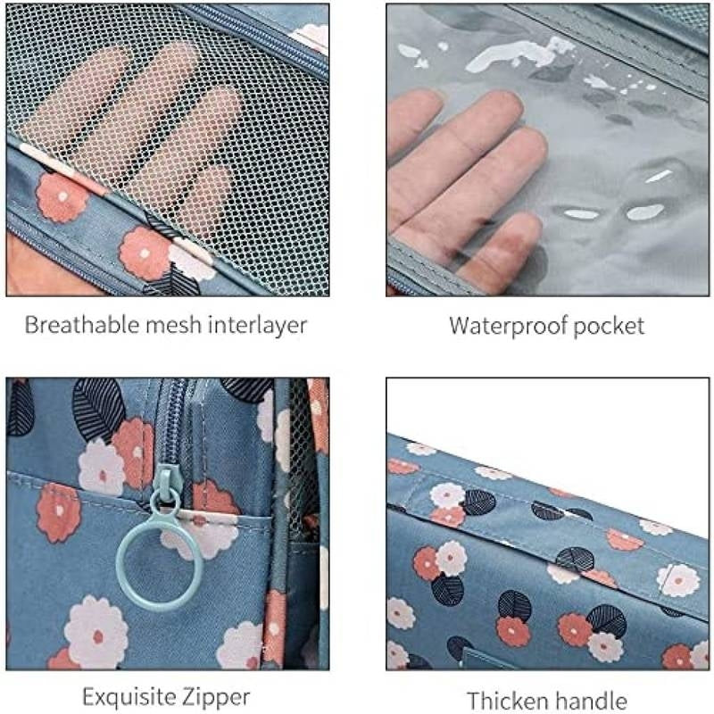 Hanging Travel Toiletry Cosmetic Organizer Bag