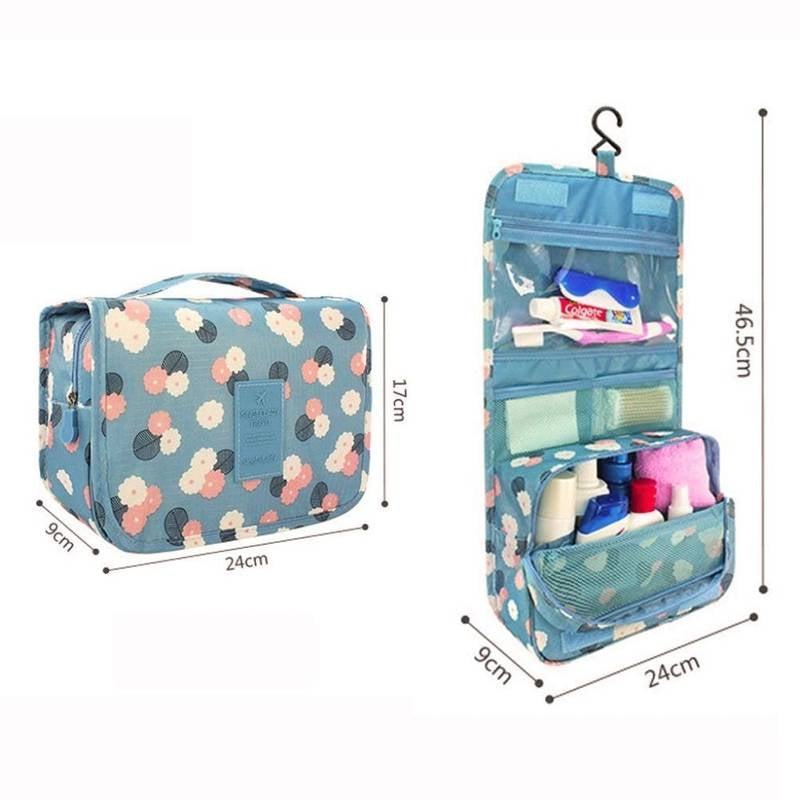 Hanging Travel Toiletry Cosmetic Organizer Bag