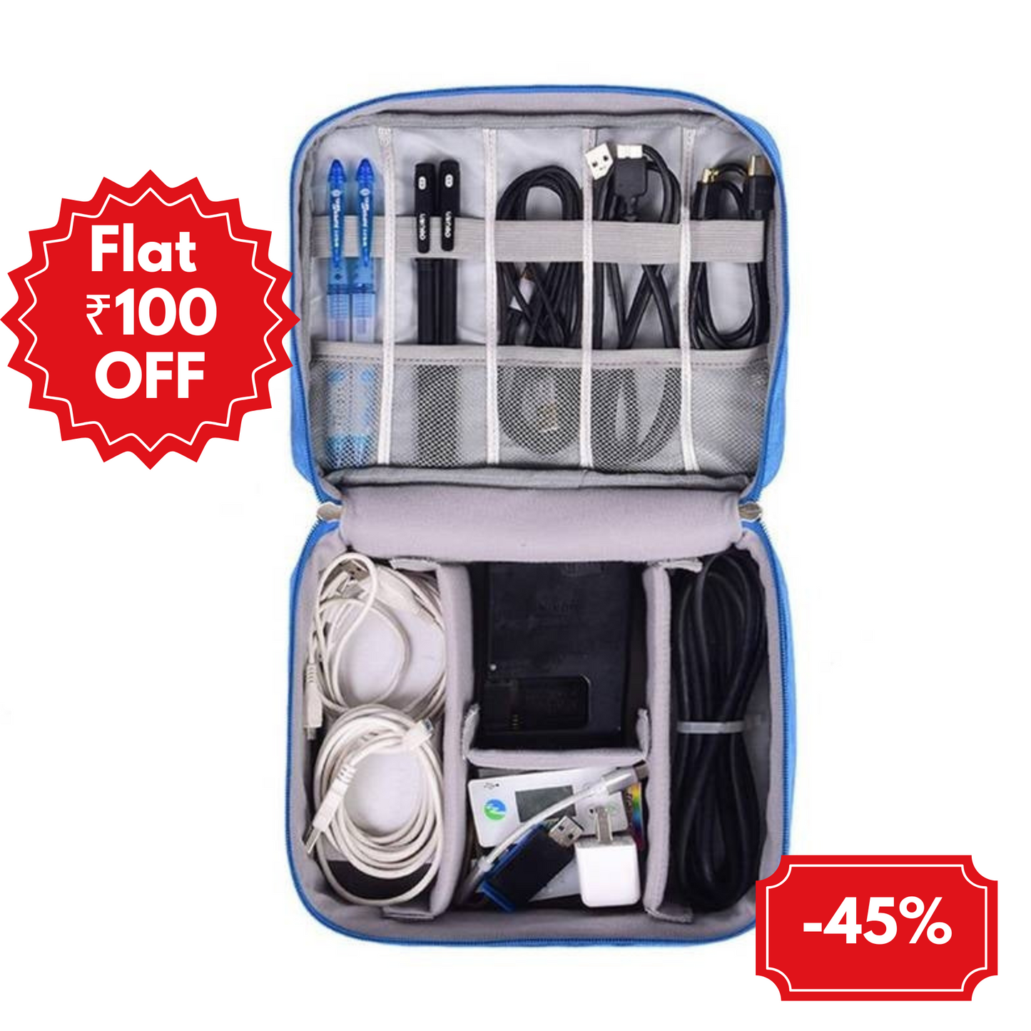 Electronics Gadget Accessories Organizer Travelling Bag