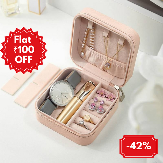 PU Mini Organiser Jewellery Box