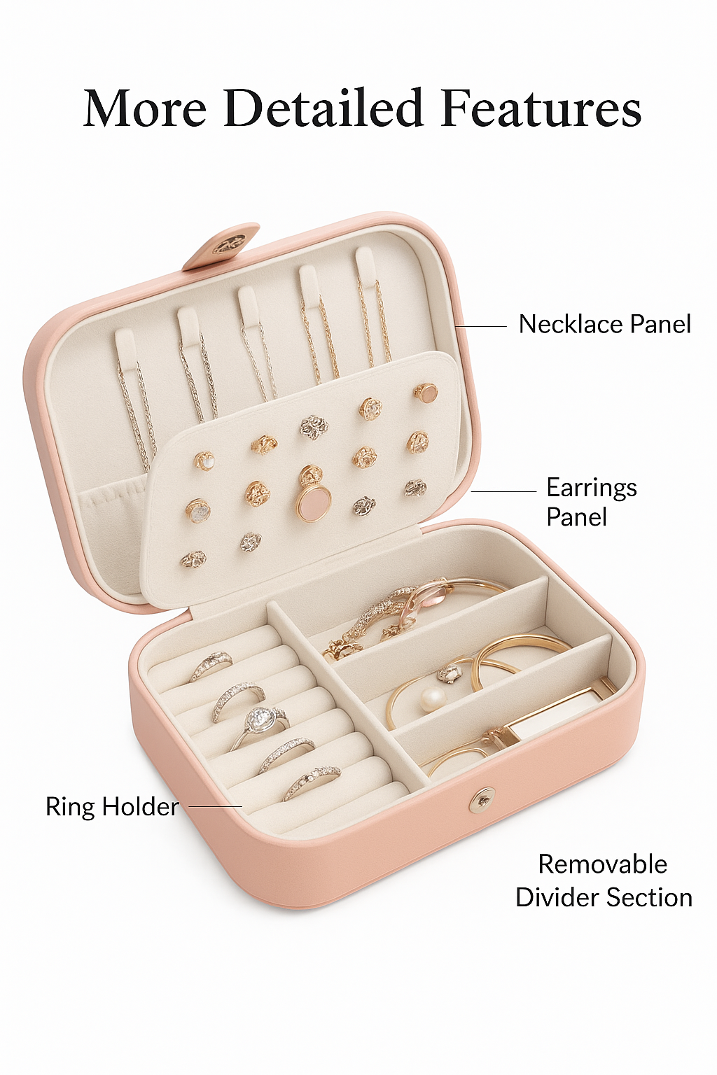 PU Jewelry Organiser Box